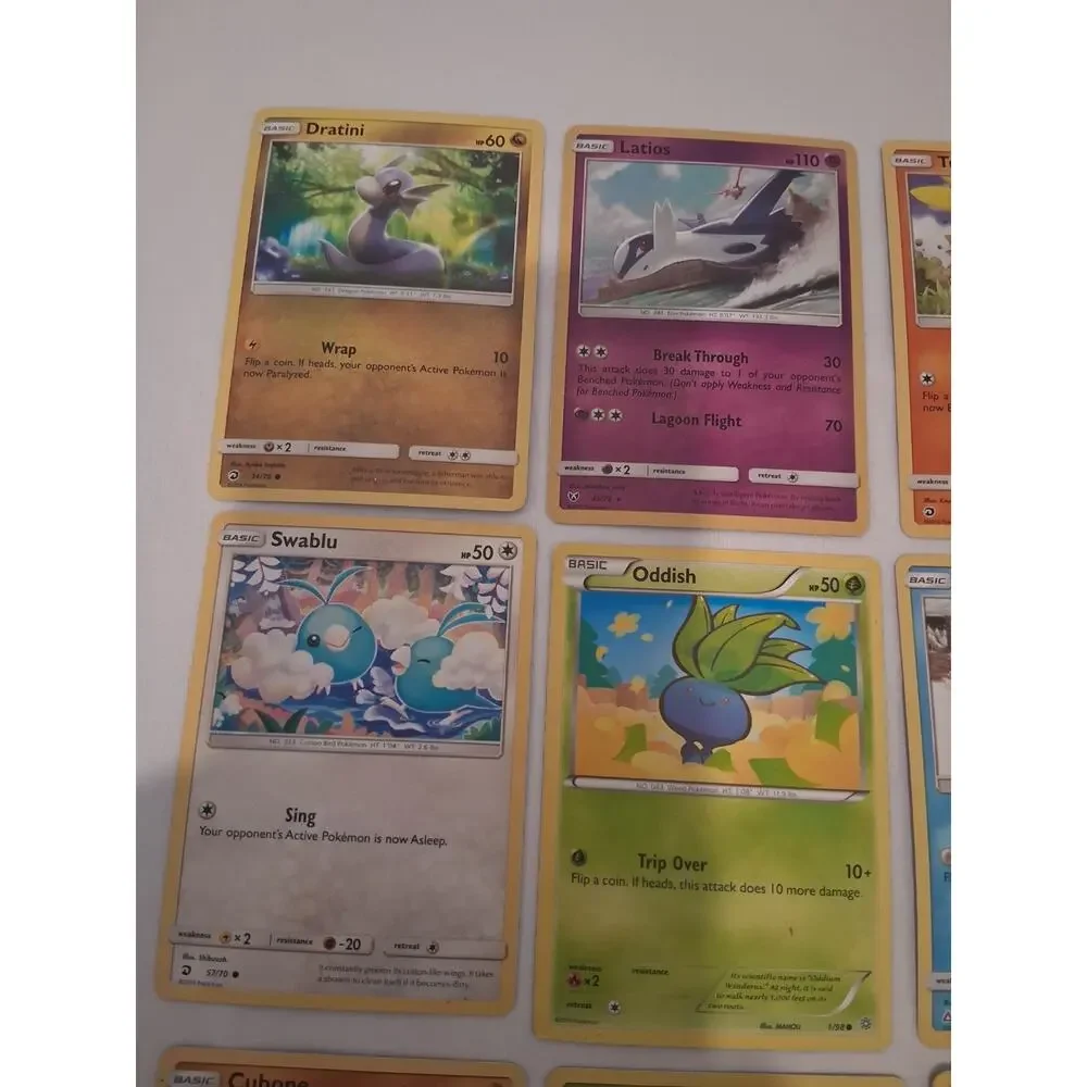 Pokemon Card Lot 20 Singles - Charmander Dragon Majesty, Spiritomb, Latios &...